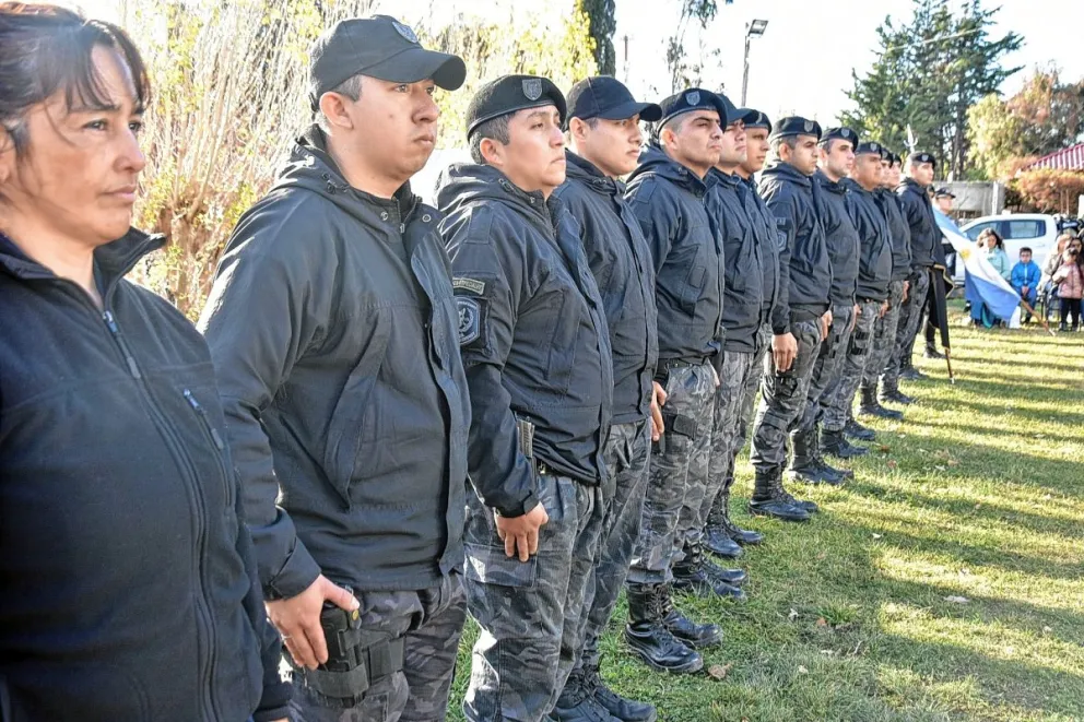 La Sección Canes de Comodoro de la Policía del Chubut celebró su 18º Aniversario
