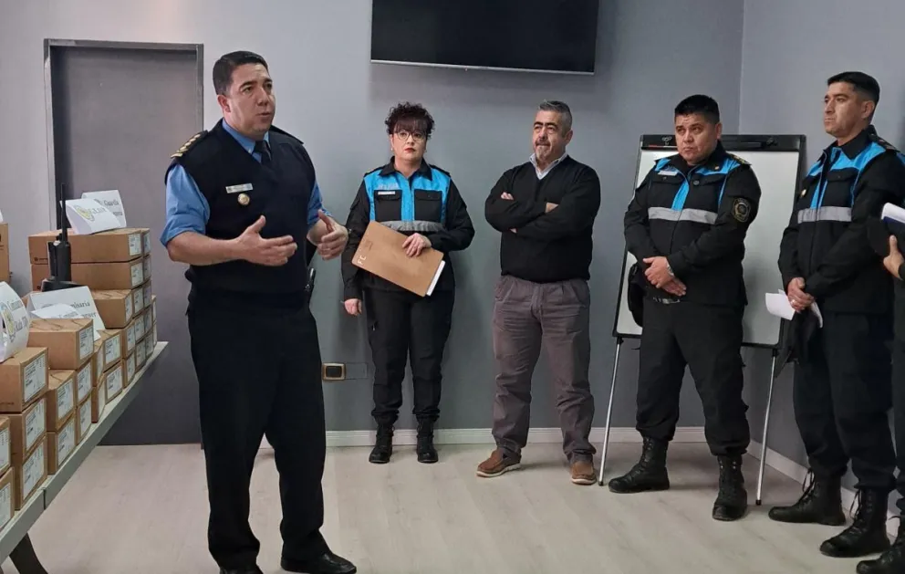 Provincia entregó equipamiento policial de última tecnología a la Unidad Regional de Comodoro Rivadavia