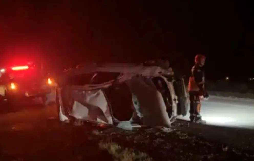 El jefe de la custodia de Torres volcó en ruta 7 y está en grave estado