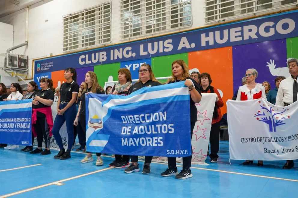 En el Club Huergo se disputaron las eliminatorias de los Juegos Chubutenses para Adultos Mayores