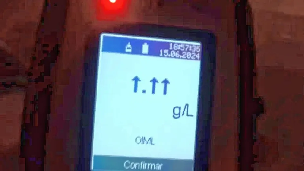 Manejaba tan borracho su auto que superó la capacidad de medición del alcotest