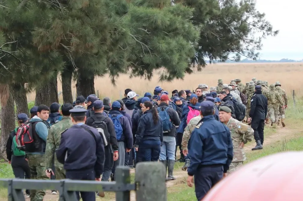 Búsqueda de Loan en Corrientes: hallaron huellas humanas pequeñas