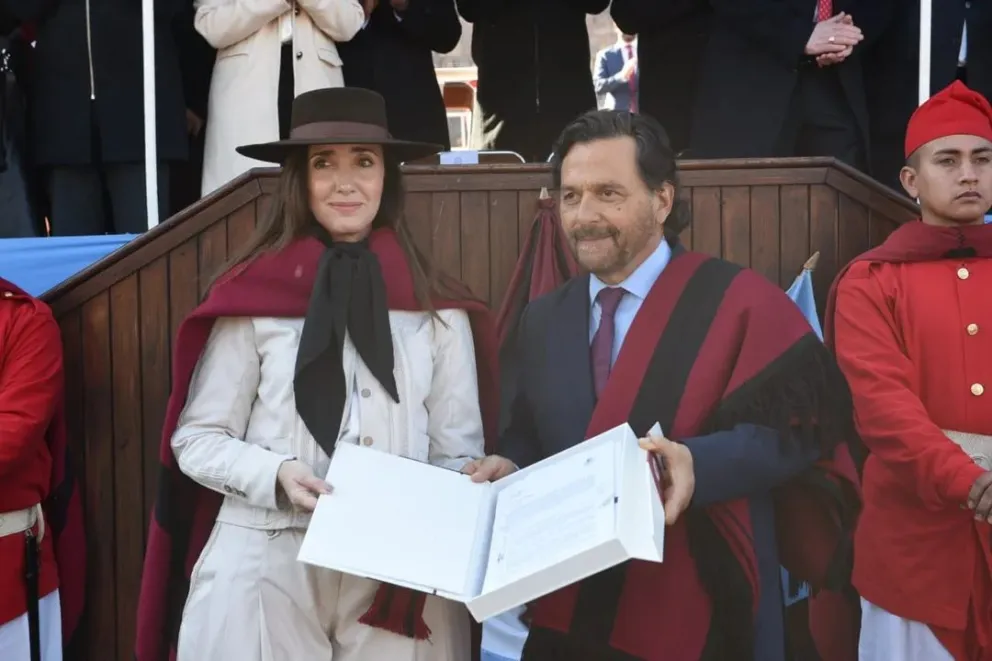Villarruel encabezó el acto en homenaje a Güemes: enojo de diputados libertarios con Sáenz