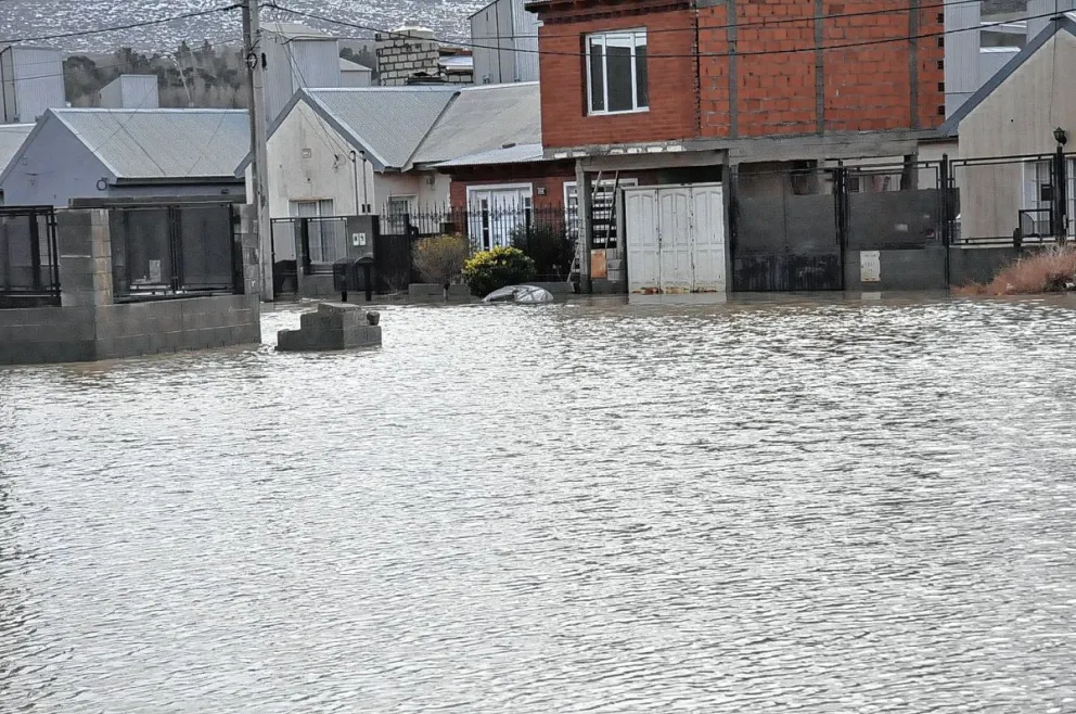 El Abel Amaya es uno de los barrios más afectados por las lluvias; hubo sectores inundados