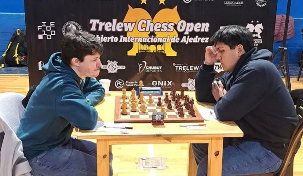 El GM Diego Flores bicampeón del Trelew Chess Open