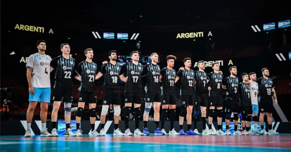 Vóley: ya con la clasificación a los Juegos Olímpicos asegurada, Argentina cayó ante Polonia