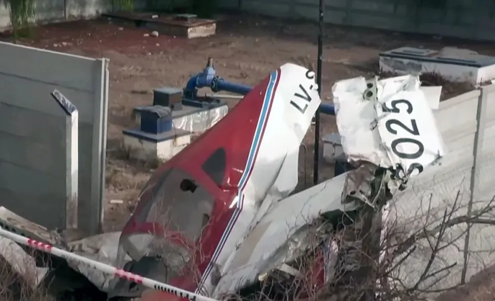 Una avioneta cayó en Mendoza y los ocupantes resultaron ilesos