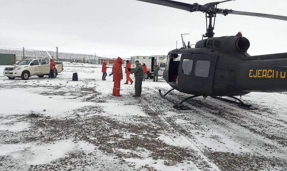 Megaoperativo por tierra y aire logró el rescate de 16 trabajadores santacruceños