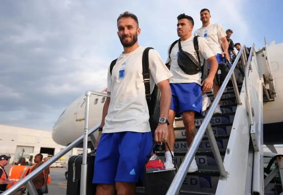 La Selección Argentina ya está instalada en Nueva Jersey a la espera de Chile