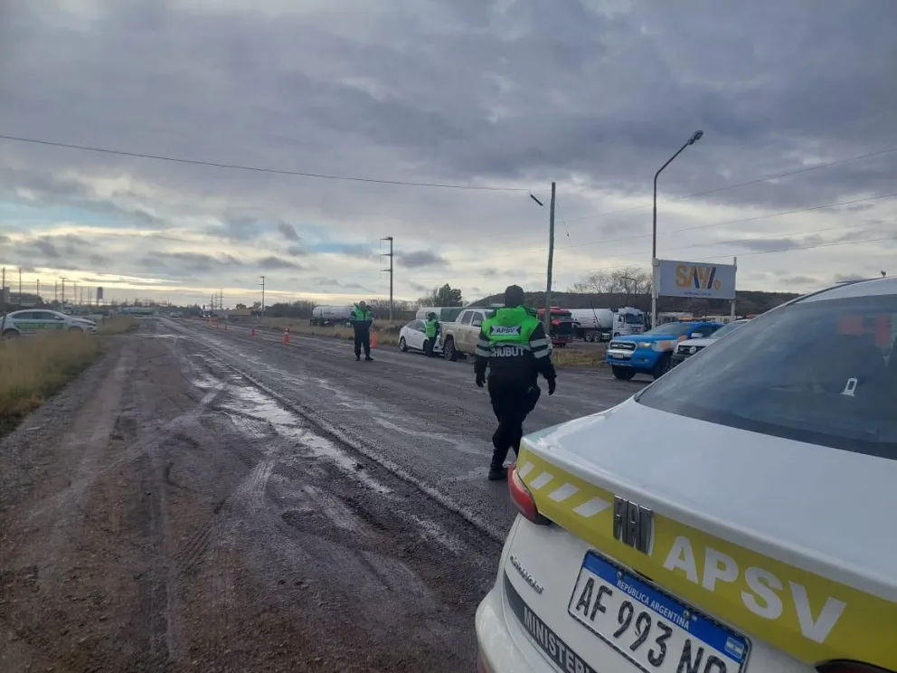 Rehabilitaron el tránsito en la ruta 3 entre Comodoro y Trelew