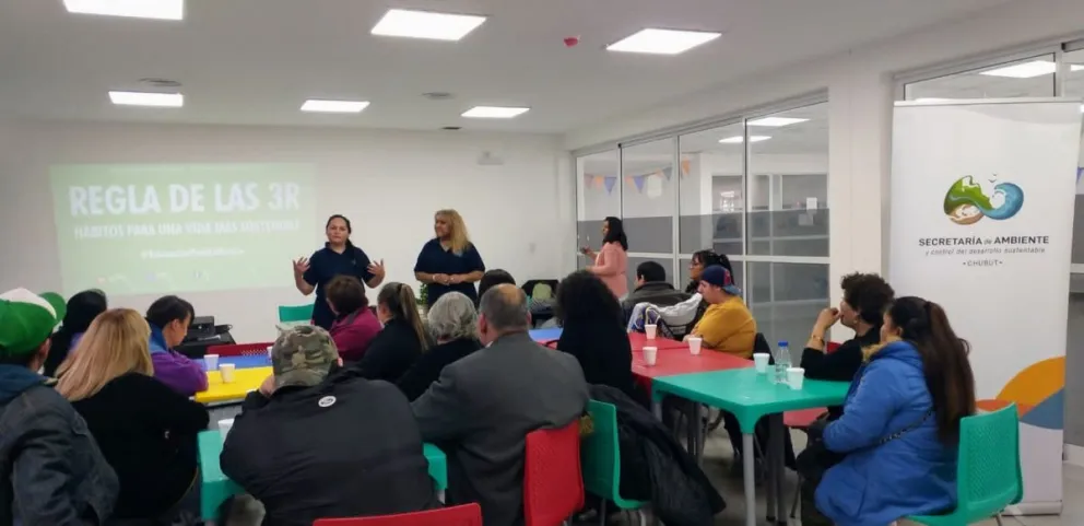 El Gobierno Provincial desarrolló acciones de educación ambiental en Comodoro Rivadavia