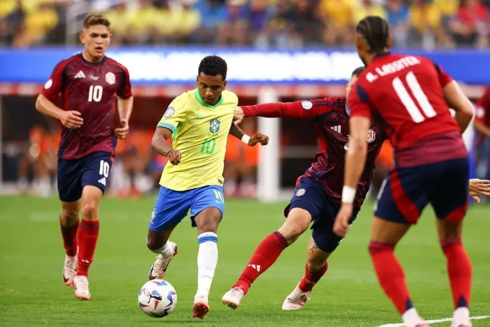 Flojo debut de Brasil en la Copa América: apenas pudo empatar 0 a 0 frente a Costa Rica