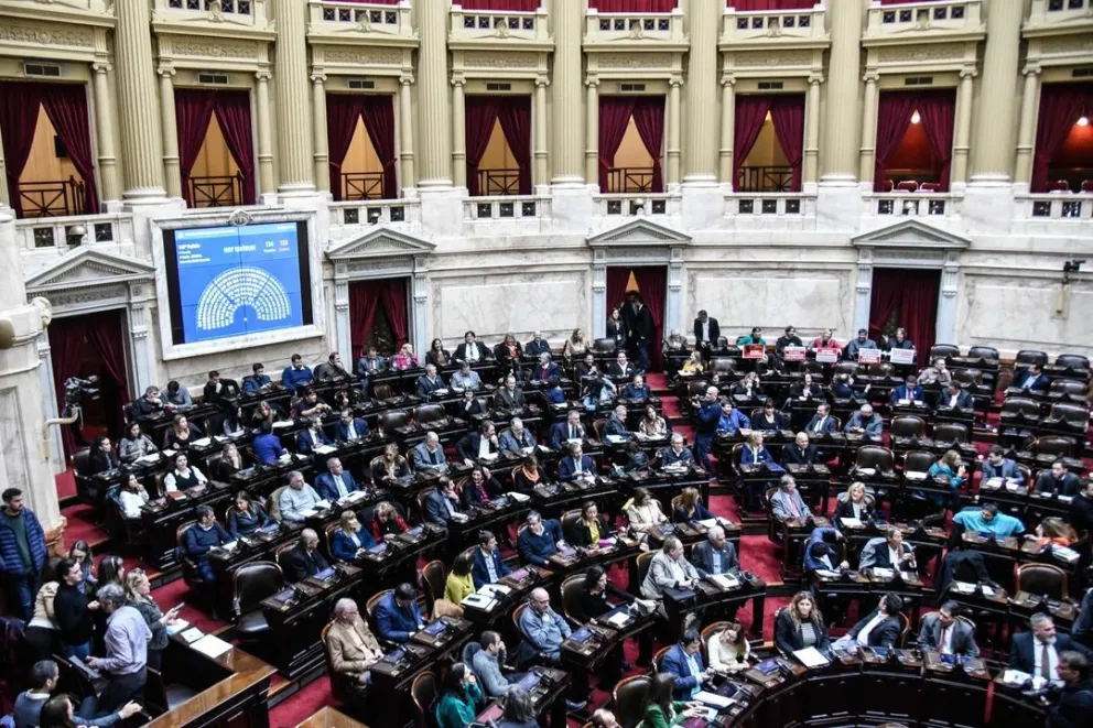 Diputados sesiona y avanza hacia la sanción definitiva de la Ley de Bases y del paquete fiscal