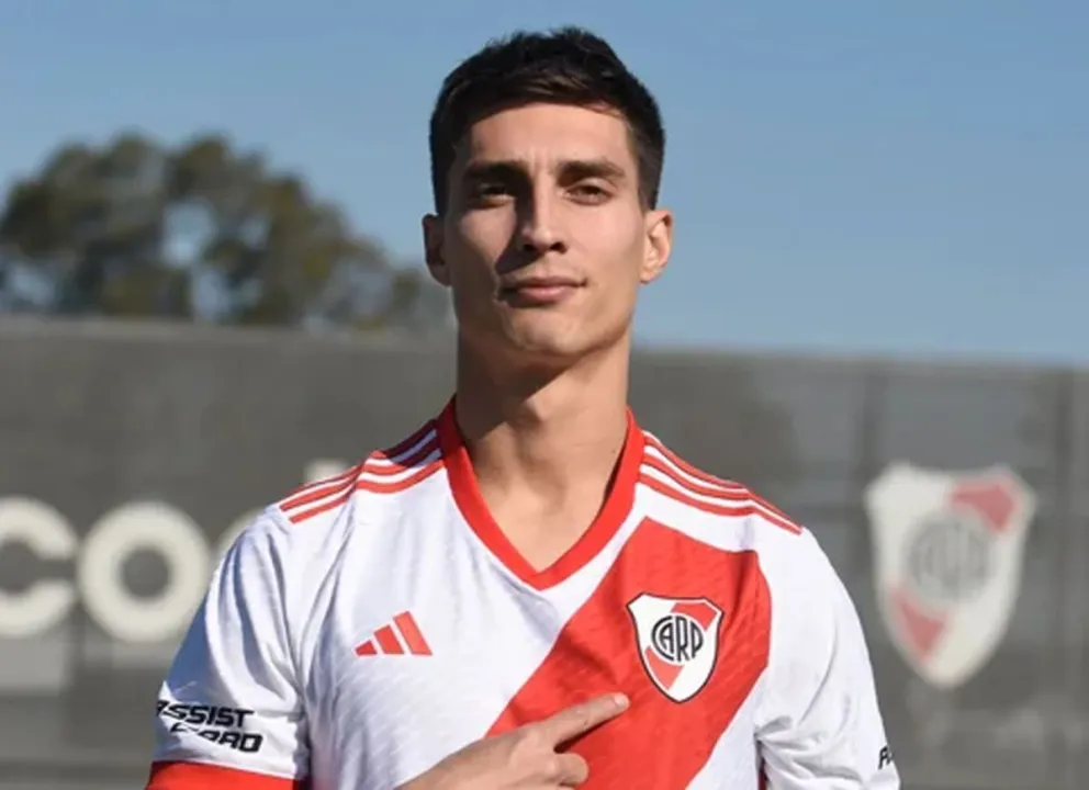 River presentó a Federico Gattoni como nuevo refuerzo