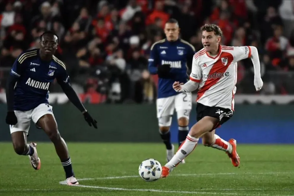 River empató ante Millonarios de Colombia en el Monumental
