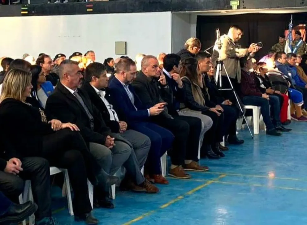 El Gobierno Provincial participó del acto por el 127° aniversario de Sarmiento