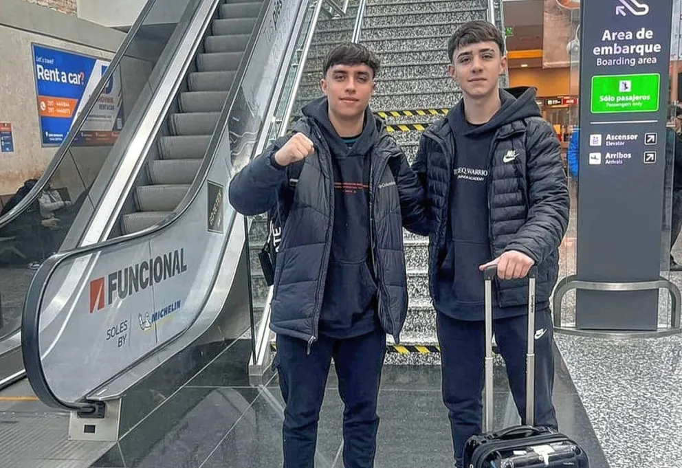 Salesky y Moroncini compiten en el Nacional de Estilos de Karate