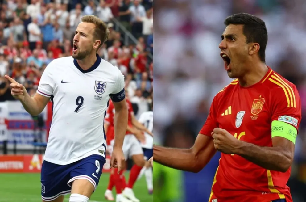 Inglaterra y España definen al nuevo campeón de la Eurocopa