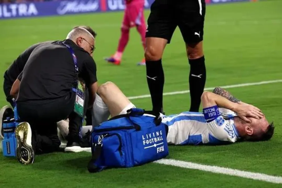 Lionel Messi: “Estoy bien, ojalá pueda estar pronto en la cancha de nuevo”