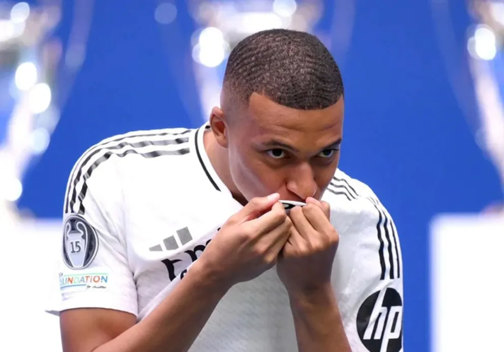 Mbappé fue presentado en el Real Madrid: “Soy un chico muy feliz hoy”