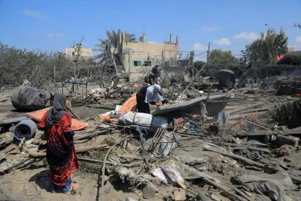 Murieron 40 palestinos en dos ataques israelíes en Gaza