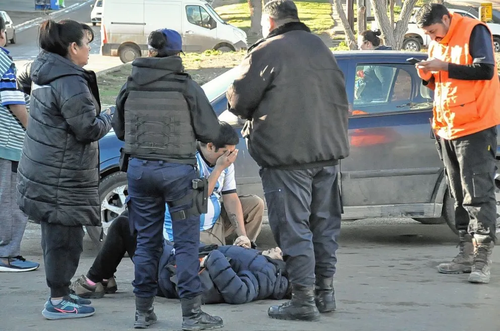 Una mujer fue atropellada en barrio Ceferino