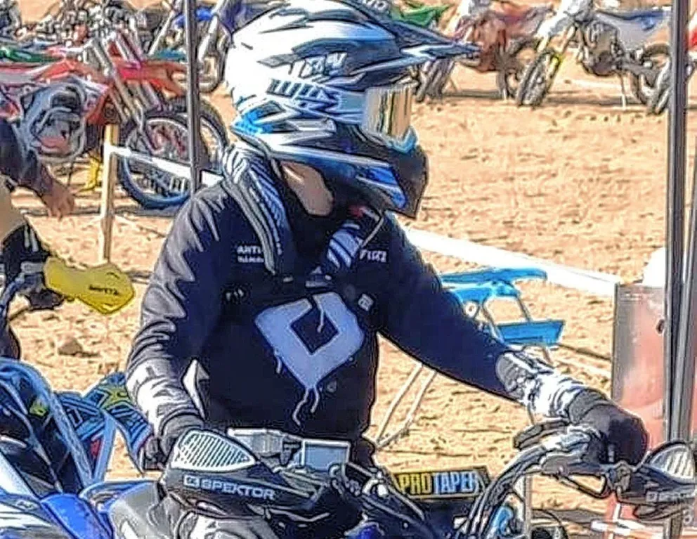 Santino Villalobos estará compitiendo en Cinco Saltos