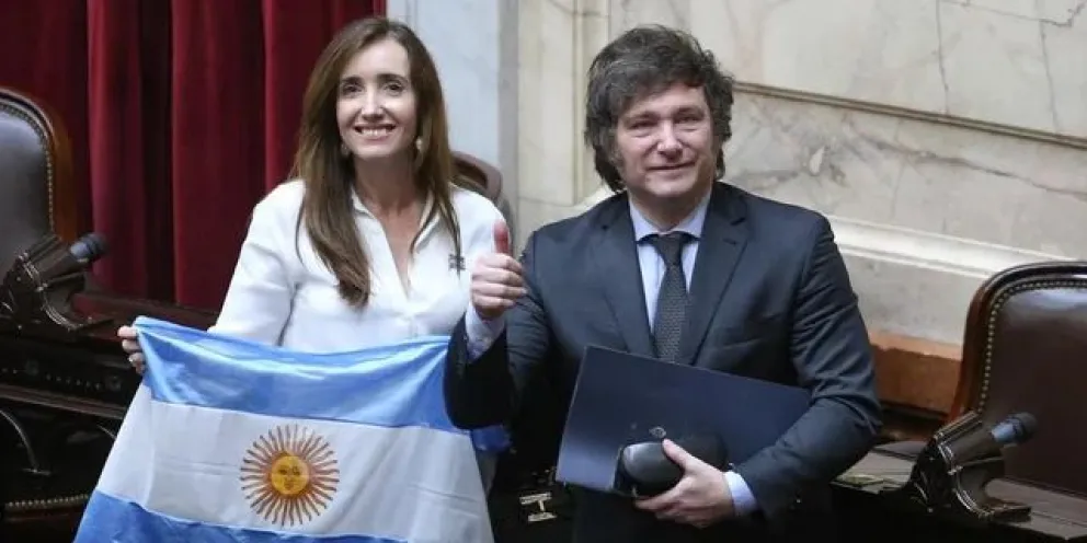 Milei se distanció de Villarruel por la polémica desatada tras el video de Enzo Fernández
