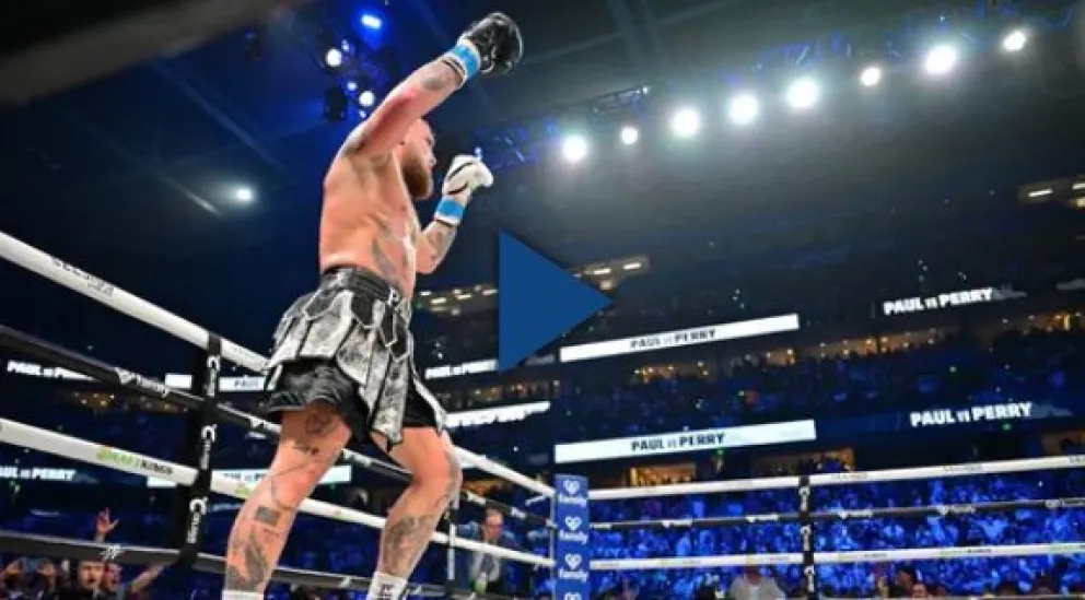 Video: El nocaut de Jake Paul a Mike Perry a la espera del duelo con Mike Tyson
