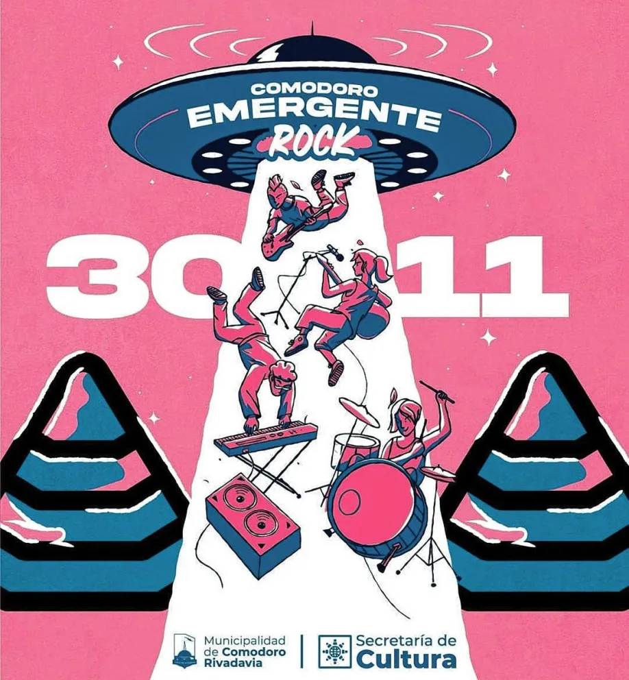 Abrieron una convocatoria de bandas para el primer festival Rock Comodoro Emergente