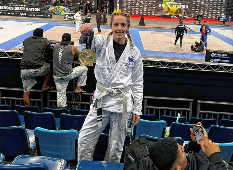 Alhanna Henning logró ganar en el AJP Gran Slam Río de Janeiro