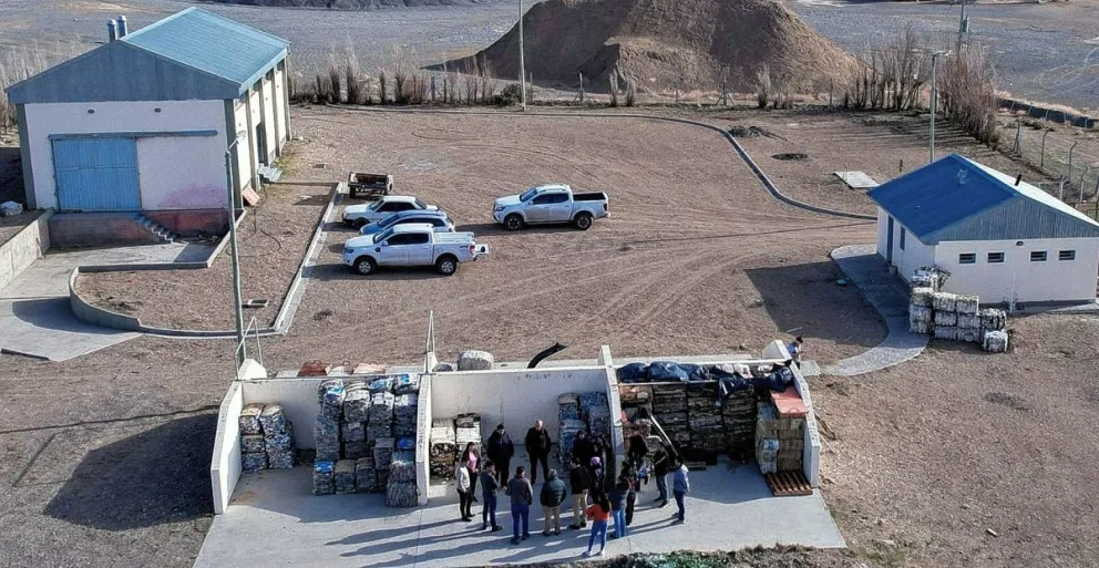Provincia reactiva la planta de procesamiento de residuos en Paso de Indios
