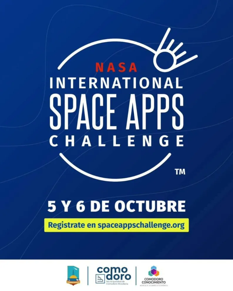 Se abrieron las inscripciones para participar de Space Apps Comodoro Rivadavia