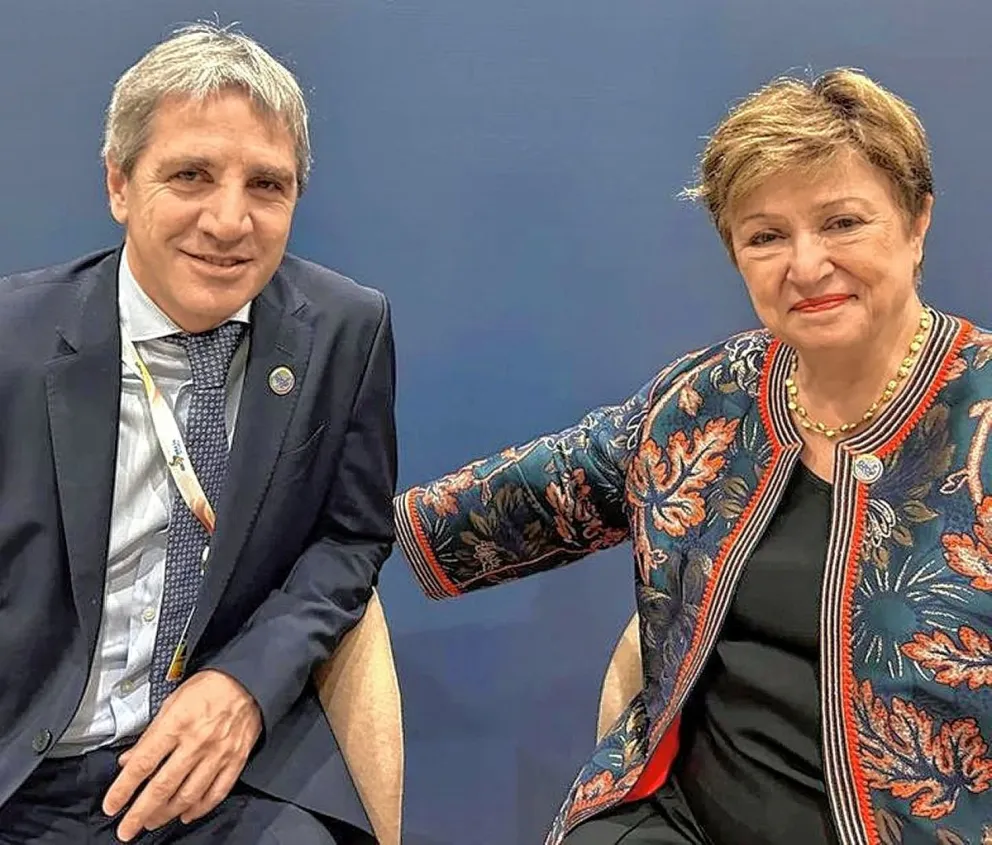 Georgieva tras reunirse con Caputo: “Estamos comprometidos a apoyar los esfuerzos del Gobierno”