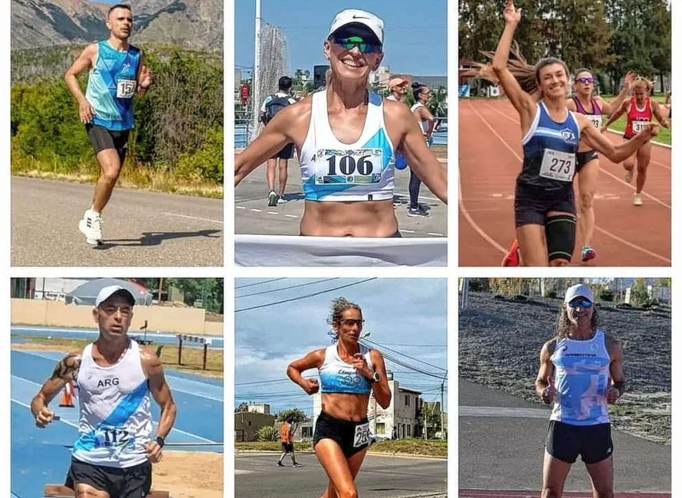 Seis atletas comodorenses rumbo al Mundial Masters de Gotemburgo, Suecia