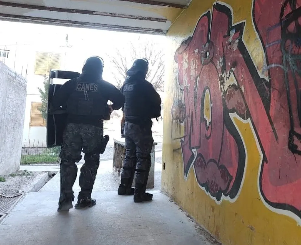 La Policía del Chubut detuvo a personas que actuaron en hechos resonantes en Trelew en los últimos días
