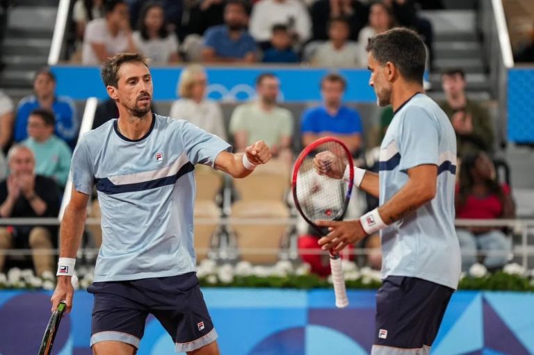 Derrota para el dobles argentino en su debut olímpico