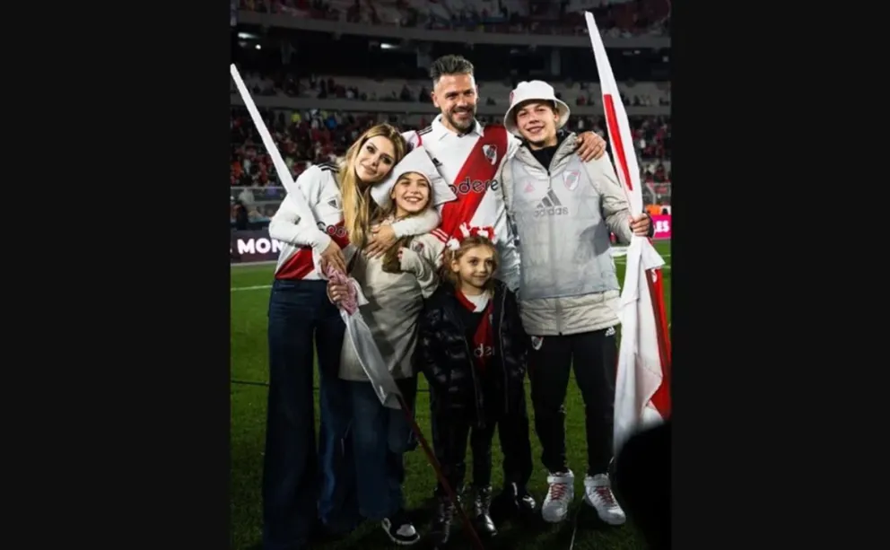 El dolor de Evangelina Anderson por el último partido de Martín Demichelis como DT de River