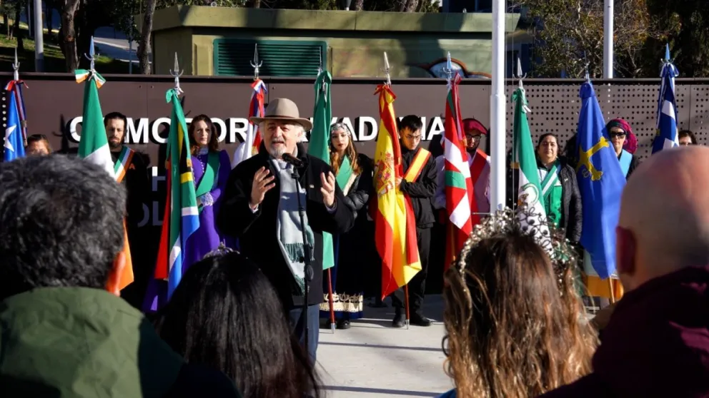 Othar Macharashvili participó del acto por el 159° Aniversario del Desembarco de los Colonos Galeses