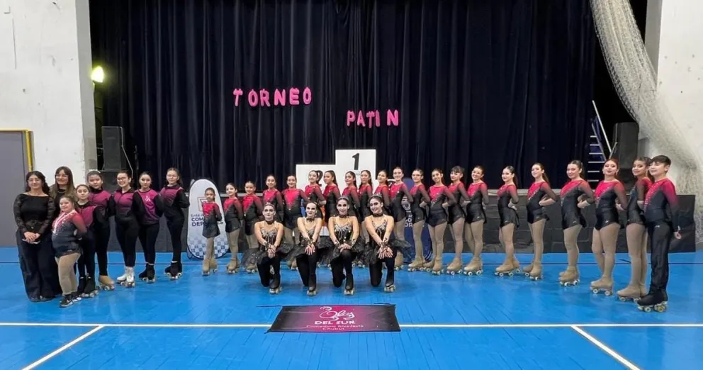 Olas del Sur conquistó podios en 3er Torneo Provincial de patín artístico