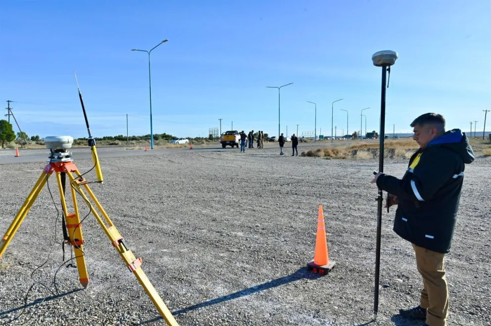 Tras el traspaso de la obra acordado con Nación, Chubut inició las tareas de relevamiento en la Doble Vía Trelew-Puerto Madryn