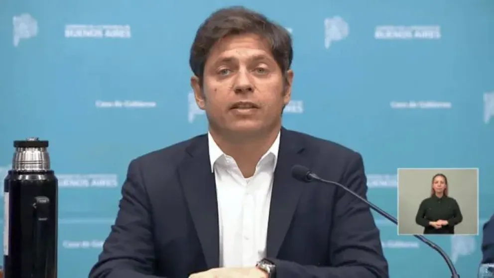 Kicillof cruzó a Milei por la instalación de la planta de GNL de YPF en Río Negro: "Es una irresponsabilidad, una venganza"