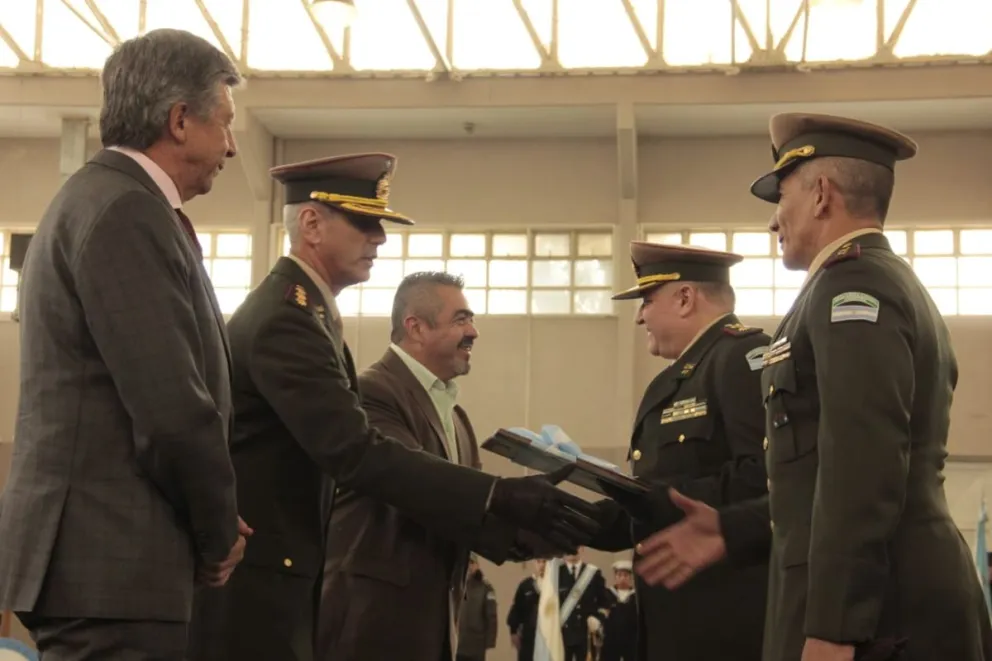 El Gobierno del Chubut participó del acto central por el 86° aniversario de la Gendarmería Nacional Argentina