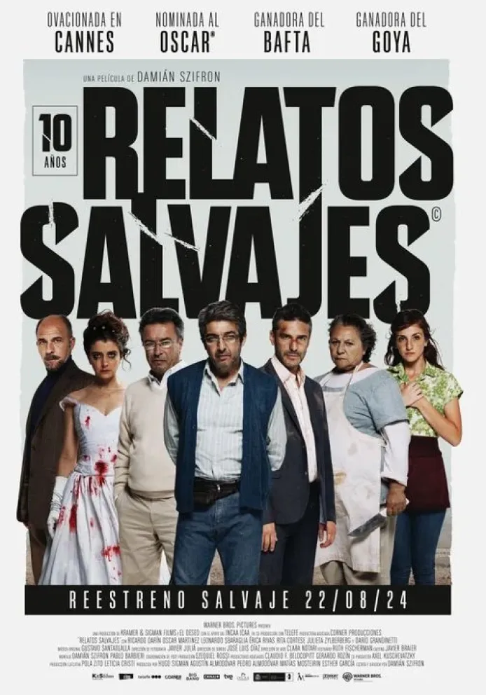 "Relatos Salvajes" vuelve al cine a 10 años de su estreno