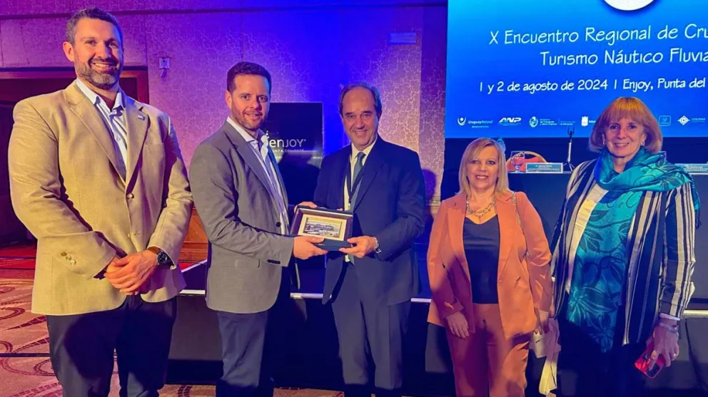 Encuentro de cruceros y turismo náutico: Destacada participación de Chubut en Uruguay