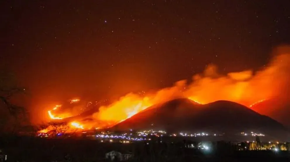 Tucumán: incendios en Tafí del Valle arrasaron con más de 1.200 hectáreas