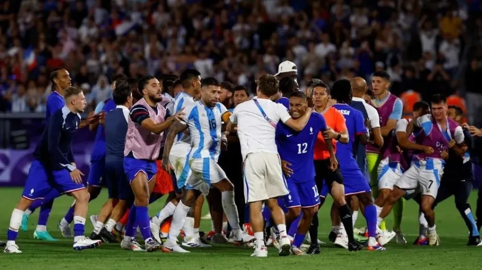 Argentina perdió con Francia en los cuartos de final y quedó eliminada de los Juegos Olímpicos