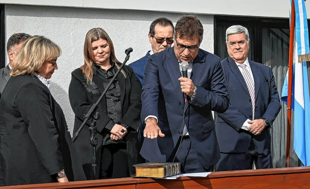 Javier Raidan asumió como ministro en el Superior Tribunal de Justicia de Chubut
