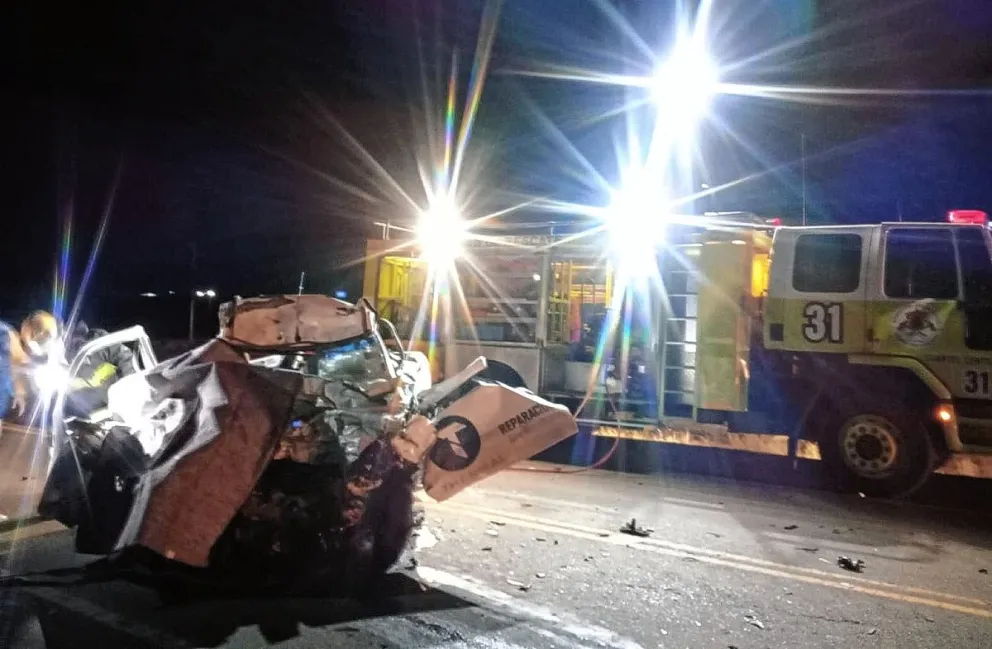 Eran padre e hijo las víctimas del trágico accidente en la ruta 26 la noche del jueves