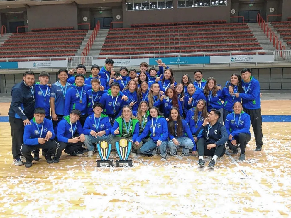 Las chicas de Chubut campeonas